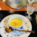 八王子うかい亭 - さつまいものスープ