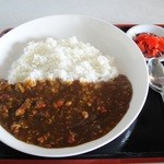 夷知床 - 手作りかにカレー。