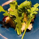 温泉山荘 だいこんの花 - 伊勢海老吟醸酒蒸し　　柔らかくてビックリ