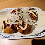 山の猿 - 室蘭焼鳥風たこ焼き(4個)