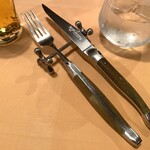 ステーキハウス キッチンリボン - カトラリー