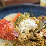 ソラニワホテルアンドカフェ - ピクルスはゴーヤや、青パパイヤ？モウイ？ちょっとした沖縄感が良いですね