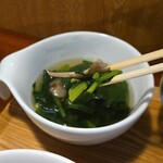 キッチン ブルー グローブ - 具沢山なスープ