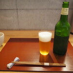 そば切り 岳空 - ハートランド 中瓶