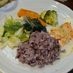 キッチン ブルー グローブ - 最後のワンプレート