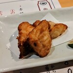 宮城の魚と赤酢のお寿司 魚が肴 稲荷小路本店 - ふぐの唐揚げ