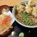 前田屋・本家 - ゴボ天そば