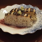 そば切り 岳空 - 炙り〆鯖寿司