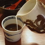 そば切り 岳空 - 蕎麦湯