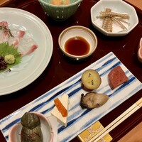 吉里 - 前菜 たい刺身他