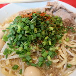ラーメン二郎 - 青ネギ投下～♪