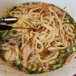 ラーメン二郎 - 赤酢投入～♪