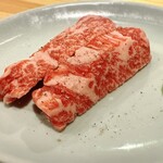 焼肉にくちょ - 広島牛カルビハーフ