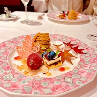 モナリザ 恵比寿店 - モンブラン、カシスアイス、ティラミス　追加メニューの季節のデザート