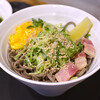 SOBA STAND そばうさ - 料理写真:バジル冷そば＠税込1,000円