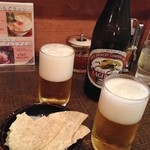 2014.4 ビールとパパド