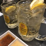 焼肉ホルモン 風土. - メガハイボールで乾杯♪