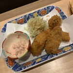 最魚の晩餐～寿司と牡蠣と日本酒の裏切り～ - 