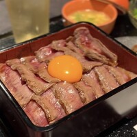 熟成焼肉えいき - サーロインステーキ重