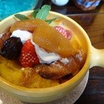 カフェ リバーサニー - パンプディングです