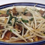 味処あづま - レバニラ炒め
