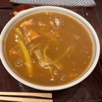 紅葉川 - カレー南蛮そば　激ウマなんです〜