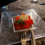 マーサーブランチ テラスハウス - イタリア産ブラータチーズのカプレーゼ