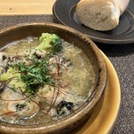 四ツ橋・新町 牡蠣と肉たらしビストロAKIRA - 