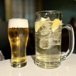 ドッグベリー - ■ドラフトビール、ハイネケン ￥500 ■角ハイボール(倍額・倍増) ￥1.000