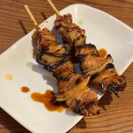 焼き鳥 博 - 豚バラ（タレ）❤️
