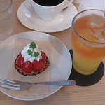 Cake and Coffee Sugarvine - 【追加】アイスオレンジとイチゴタルト