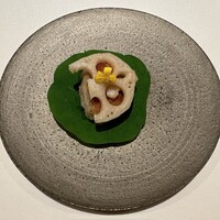 レストラン オオツ - レンコン餅