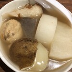 新時代 - おでん盛り(380円）