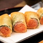 游漁庵 - 自家製 明太子の東寺揚げ