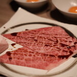 焼肉かなう - 10秒肉ザブトン　〜すき焼風〜