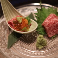 焼肉かなう - 黒毛和牛刺し