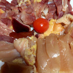 活地鶏専門 かしわの川中 - ここの鶏､やっぱりうまいですね♬