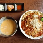 麺屋　たか - 塩ボロネーゼつけ麺（税込1,600円）