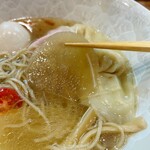 小麦そば 池 - よく味の染みた大根