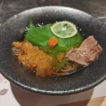 にく稲 - すだち香るへぎそば冷麺