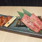にく稲 - 無臭黒にんにく和牛上ハラミ（上越産）
