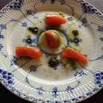 メインダイニングGRAND - 信州サーモンのマリネ