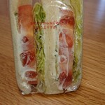 サンドイッチの店 ハマヤ - 野菜サンド♪野菜がしゃきしゃき