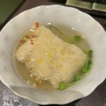 博多おでん自然薯 ちかっぱ堂 - 南関揚げと餅