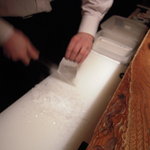 バー ル・サロン - 氷をシャキシャキカット