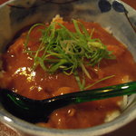 旬菜処 びいどろ - とろとろ牛すじカレー小丼