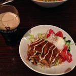 ハレ カフェ - 夜カフェセットのメイン『ロコモコ丼』