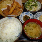 とりあん - 唐揚げ定食700円