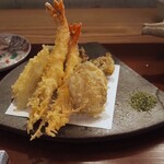 そば切り 岳空 - 天ぷら盛り