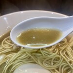 ヌードル＆スパイスカレー 今日の1番 - 本日の煮干し(スープ)も、カマスで３つの地域(長崎/広島/千葉県の九十九里)